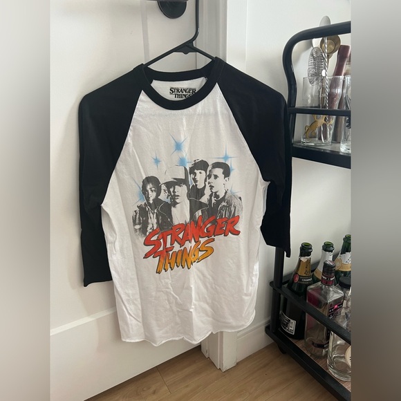 Stranger Things Raglan Baseball Tee - Picture 2 of 3